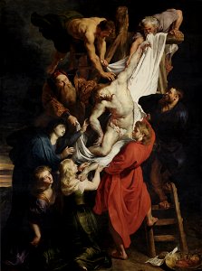 Peter Paul Rubens - Descent from the Cross - WGA20212 (cropped). Free illustration for personal and commercial use.