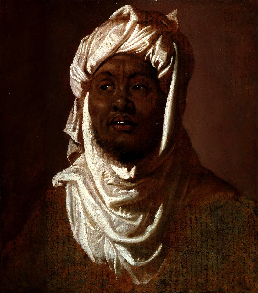 Peter Paul Rubens, Head of an African Man Wearing a Turban, ca. 1609