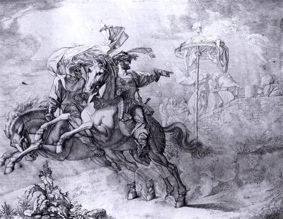 Peter von Cornelius - The Vision of the Rabenstein - WGA05275