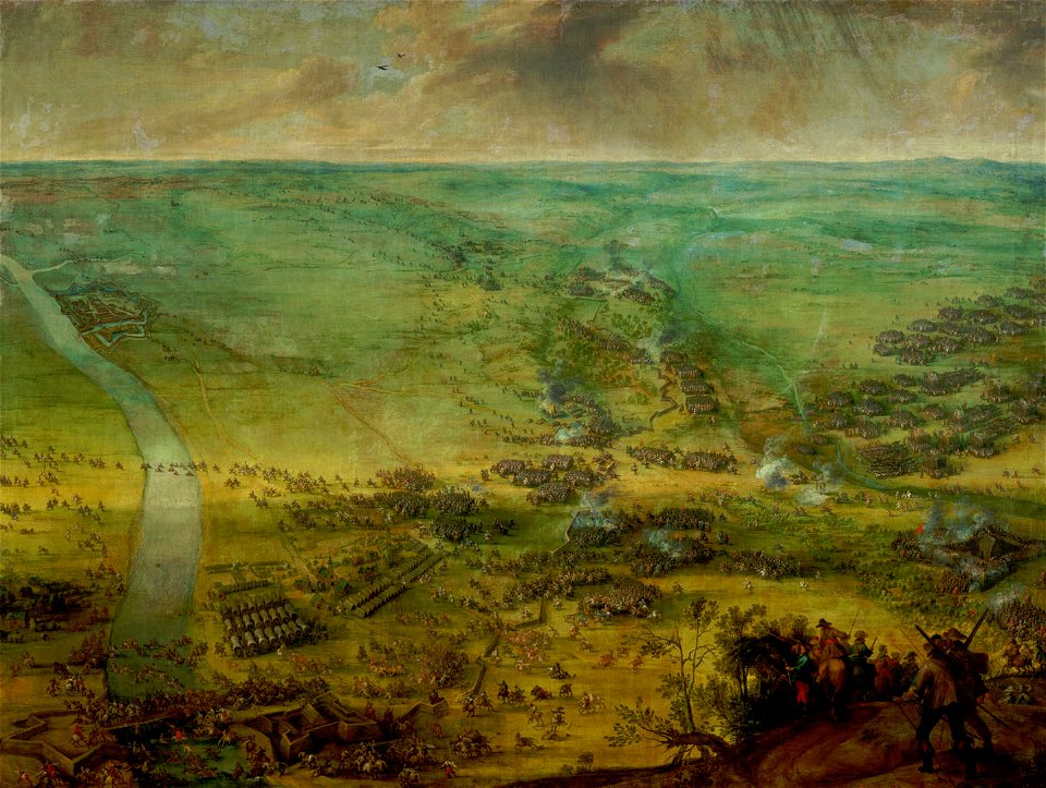 Peter Snayers - The battle for the relief of Thionville. 1st Phase, 1639