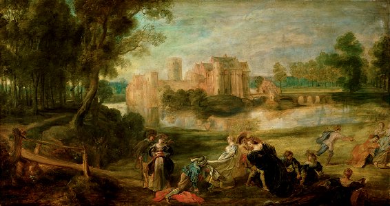 Peter Paul Rubens, , Kunsthistorisches Museum Wien, Gemäldegalerie - Schlosspark - GG 696 - Kunsthistorisches Museum