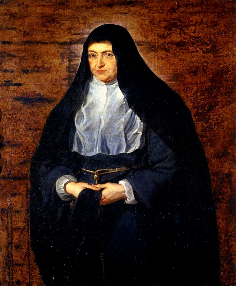 Peter Paul Rubens - Portrait of Infanta Clara Eugenia, Governess of the Netherlands - WGA20363