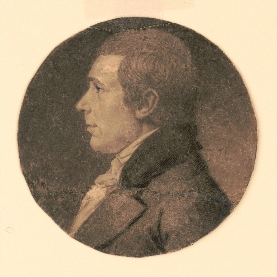 Peter Stephen Duponceau, head-and-shoulders portrait, left profile LCCN2007676837