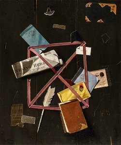 John Frederick Peto - Old Time Letter Rack