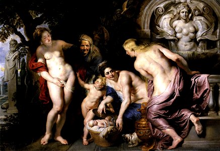 Peter Paul Rubens - The Discovery of the Child Erichthonius - WGA20295. Free illustration for personal and commercial use.