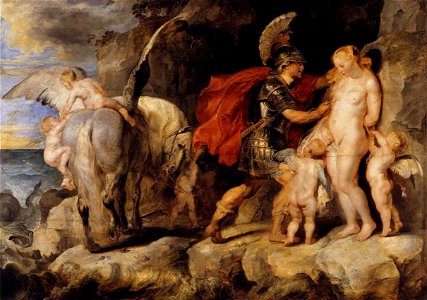 Peter Paul Rubens - Perseus Freeing Andromeda - WGA20306. Free illustration for personal and commercial use.
