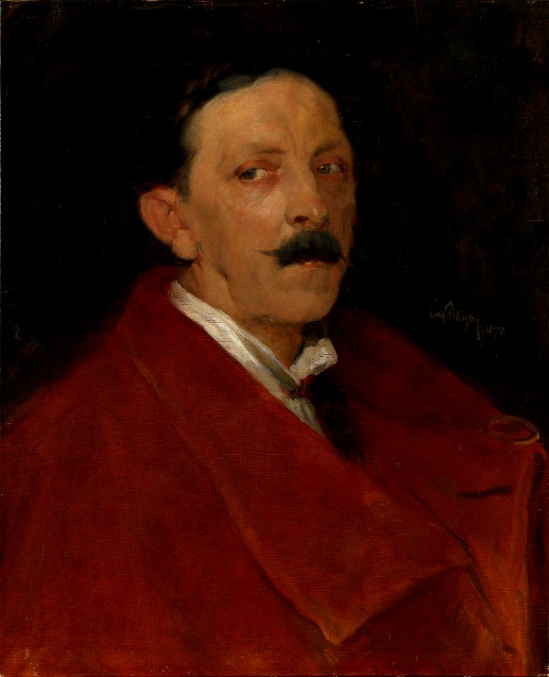 Eilif Peterssen - En ungarsk baron - NMK.2007.0496 - National Museum of Art, Architecture and Design