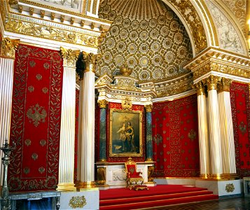 Petersaal (Kleiner Thronsaal) Petersburg Eremitage