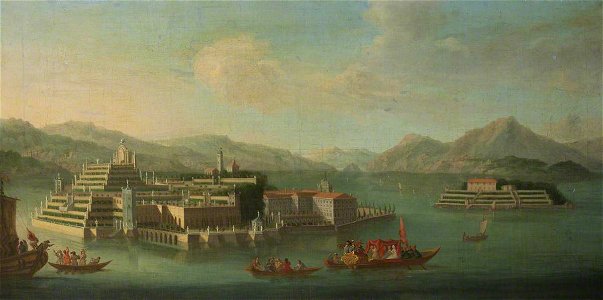 Peter Tillemans (1684-1734) (attributed to) - Isola Bella, Lago Maggiore, Italy (after Antonio Joli) - 436076 - National Trust