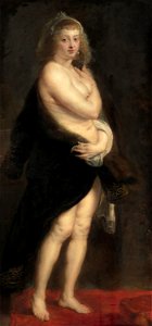 Peter Paul Rubens, , Kunsthistorisches Museum Wien, Gemäldegalerie - Helena Fourment (Das Pelzchen) - GG 688 - Kunsthistorisches Museum. Free illustration for personal and commercial use.