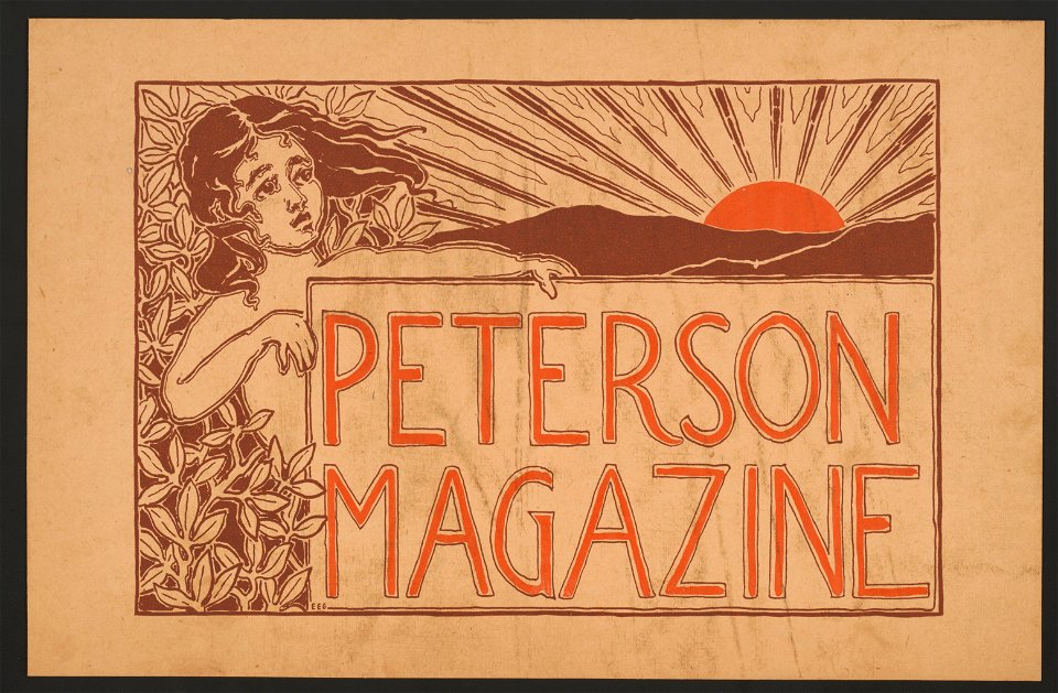 Peterson magazine LCCN2015646497. Free illustration for personal and commercial use.
