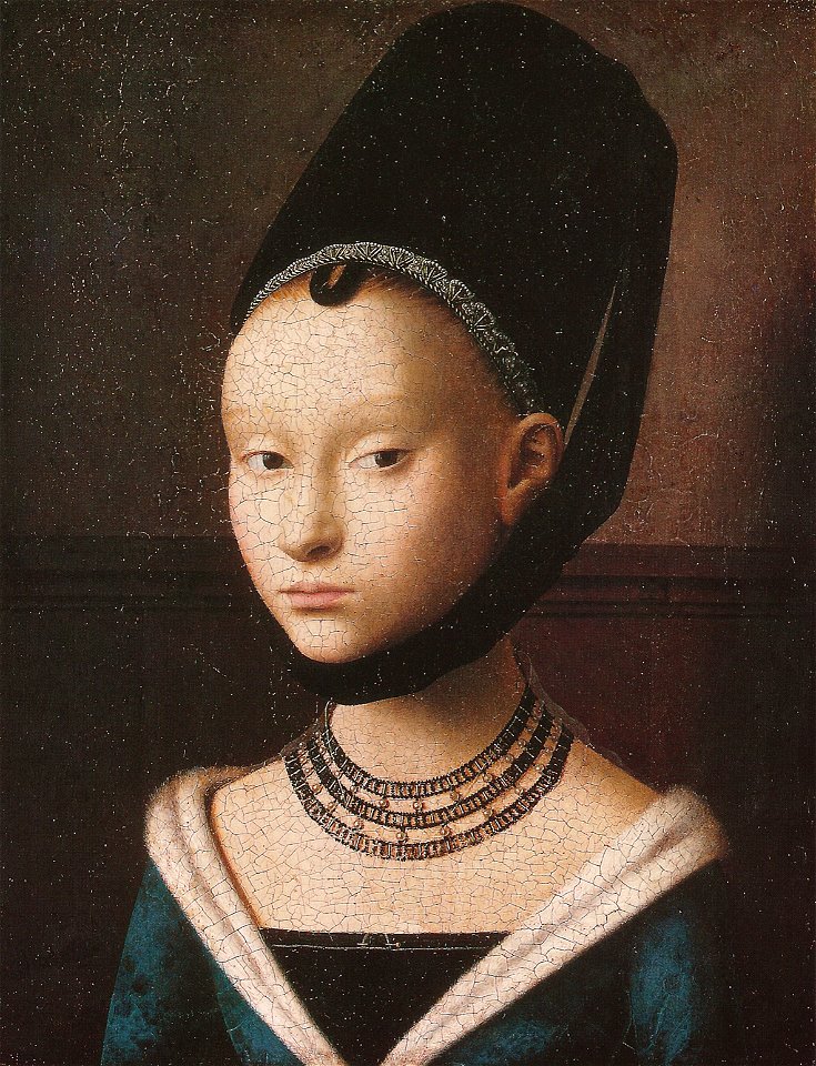 Petrus Christus, Portrait of a young girl