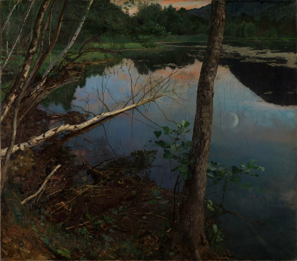 Eilif Peterssen - Summer Night - NG.M.02745 - National Museum of Art, Architecture and Design