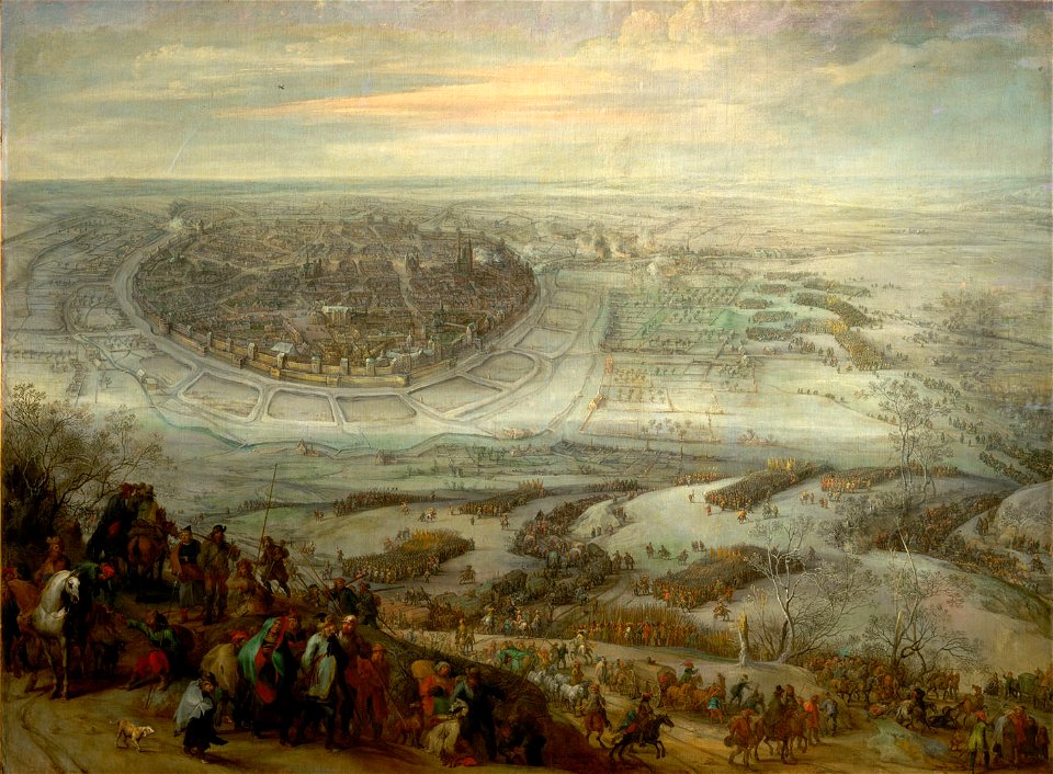 Peter Snayers - The Relief of Meissen