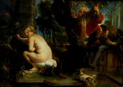 Peter Paul Rubens - Susanna and the Elders - Alte Pinakothek 2
