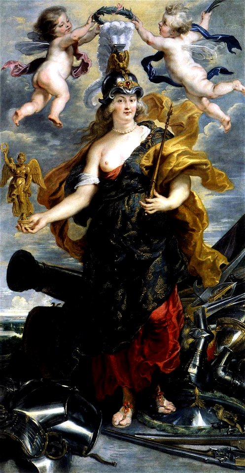 Peter Paul Rubens - Marie de Medicis as Bellona2