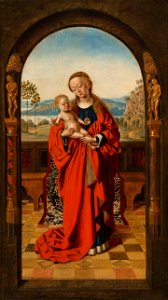 Petrus Christus - Madonna met kind in een nis - 3316 (OK) - Museum Boijmans Van Beuningen