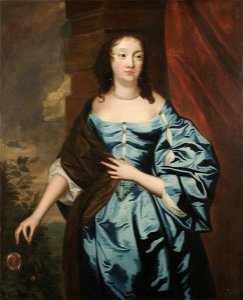 Peter Tillemans (1684-1734) (attributed to) - Portrait of an Unknown Lady Holding a Rose - 1171141 - National Trust