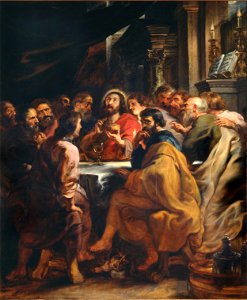 Peter Paul Rubens - Last Supper - WGA20255. Free illustration for personal and commercial use.