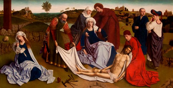Petrus Christus (ca.1410- 1472of1473) - De bewening - MSK Brussel 25-02-2011 11-47-13