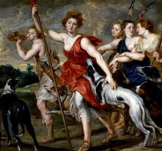 Peter Paul Rubens - Diana cazadora, 1617-1620