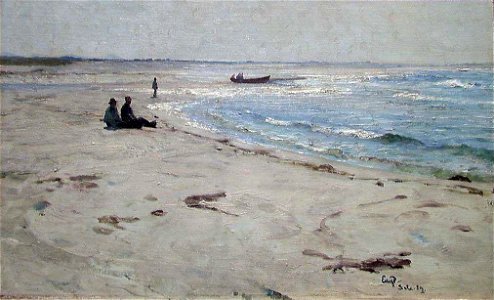 Eilif Peterssen - From the Beach at Sele - NG.M.00850 - National Museum of Art, Architecture and Design