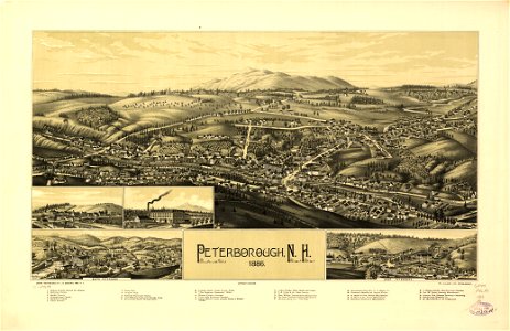 Peterborough, N.H. 1886. LOC 75694698