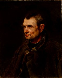 Eilif Peterssen - Figure Study of the Farmer Florian Killian. - NG.M.02131 - National Museum of Art, Architecture and Design