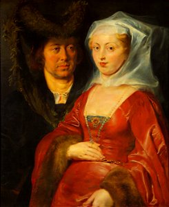 Peter Paul Rubens, , Kunsthistorisches Museum Wien, Gemäldegalerie - Ansegisus und Hl. Bega - GG 521 - Kunsthistorisches Museum