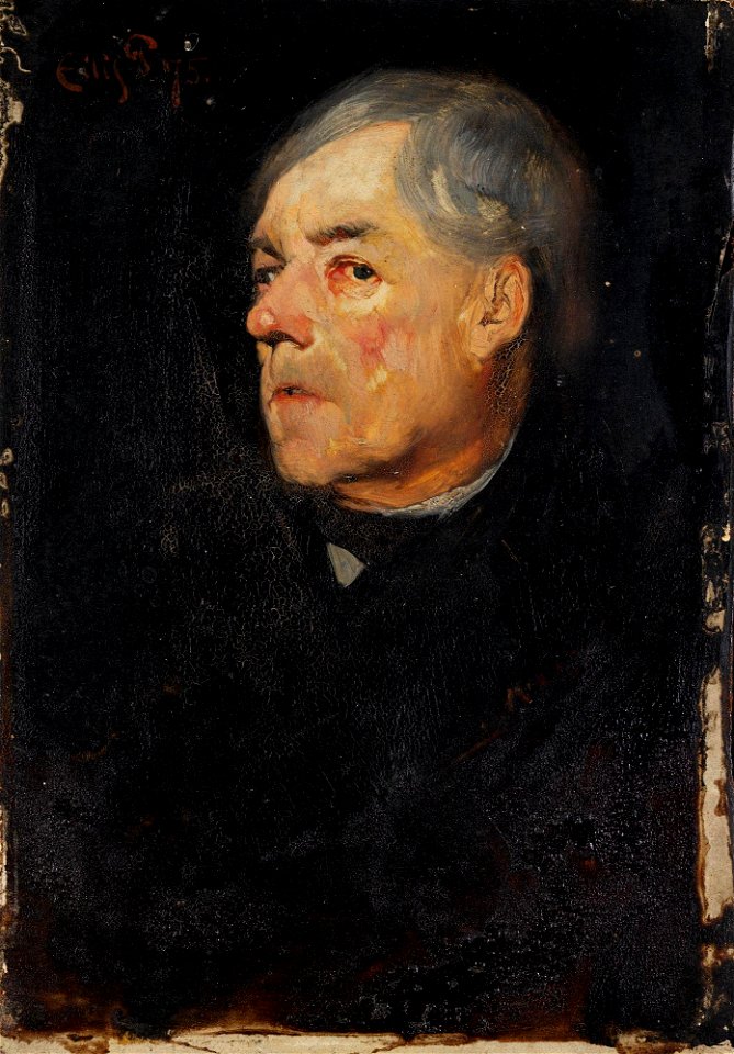 Eilif Peterssen - Study of an old Man - NG.M.01122 - National Museum of Art, Architecture and Design