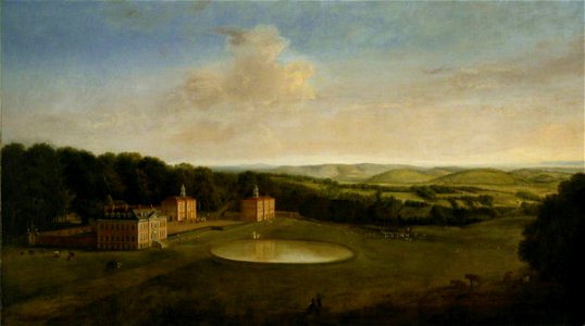 Peter Tillemans (1684-1734) - A View of Uppark - 138254 - National Trust