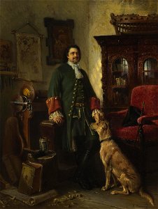 Peter the Great in His Studio