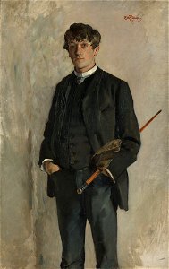 Eilif Peterssen - Portrait of the Painter Kalle Løchen - NG.M.00948 - National Museum of Art, Architecture and Design