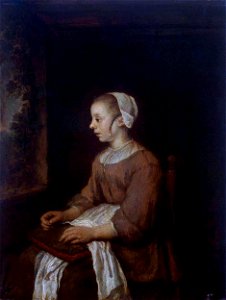 Philips Koninck - The Seamstress - WGA12246FXD