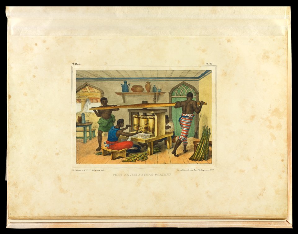 Petit moulin a sucre portatif (2), da Coleção Brasiliana Iconográfica