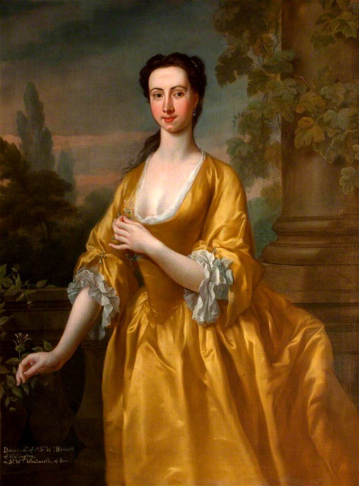 Philippe Mercier (1689-1760) (attributed to) - Diana Blackett (d.1742), Lady Wentworth - 584415 - National Trust
