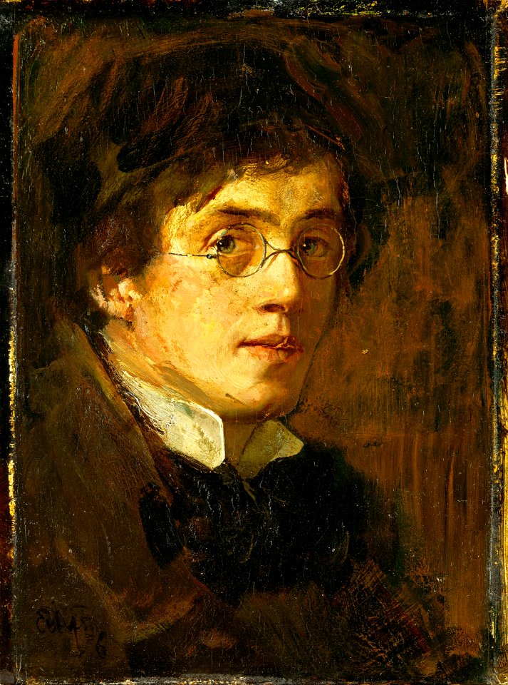 Eilif Peterssen - Self-Portrait - Google Art Project