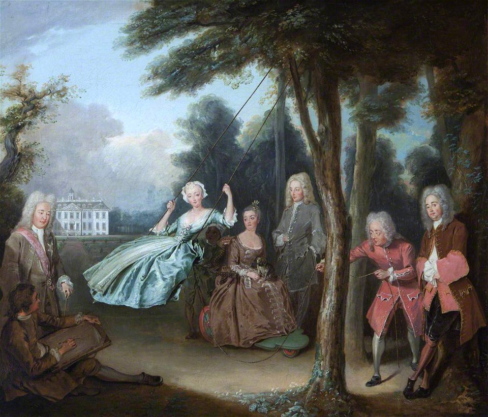Philippe Mercier (1689-1760) - The Belton Conversation Piece - 436045 - National Trust