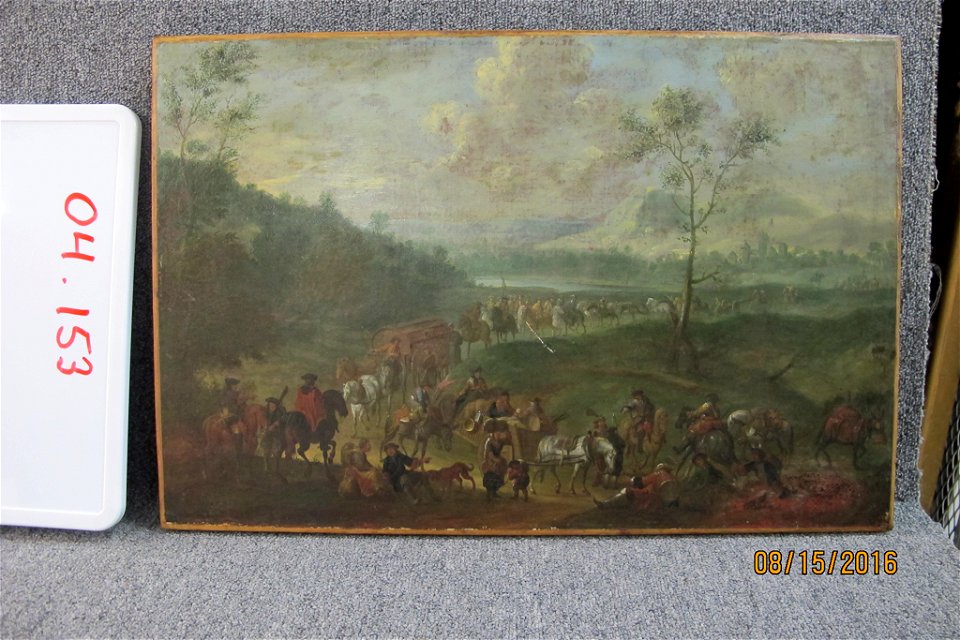 Philips Wouwerman - The Movement of an Army - 04.153 - Rhode Island School of Design Museum
