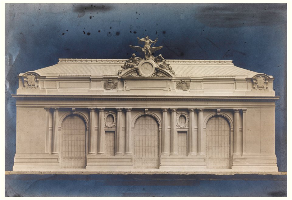 Photograph, Model of South Facade of Grand Central Terminal, 1910 (CH 18570267)