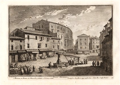 Piazza Montanara - Plate 030 - Giuseppe Vasi