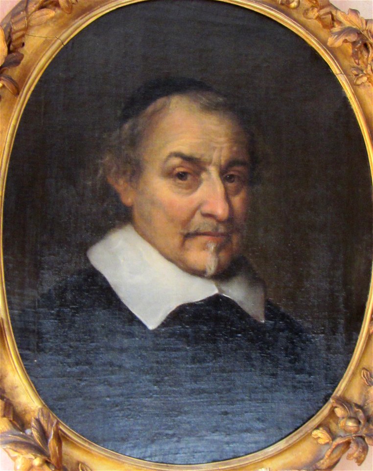 Philips Koninck - Oval Portrait of Joost van den Vondel, vondelittersum