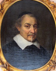 Philips Koninck - Oval Portrait of Joost van den Vondel, vondelittersum