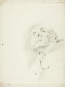Piazzetta - After - Head of a Priest, after 1760, 1927.7663.1
