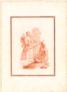 Piazzetta - A Shepherdess and a Fishseller, 1961.1282