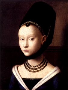 Petrus Christus - Portrait of a Young Girl - WGA4864