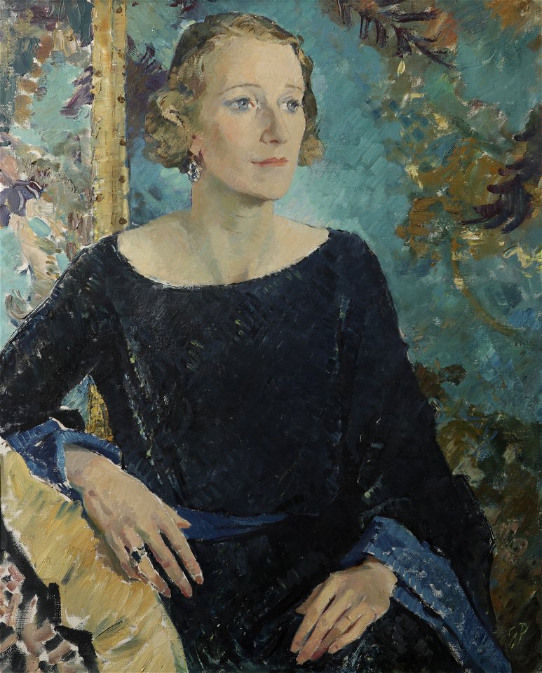 Philpot, Glyn Warren; The Honourable Ruth Cable (c.1898-1949), Lady Benthall; National Trust, Benthall Hall