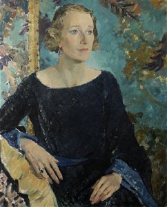 Philpot, Glyn Warren; The Honourable Ruth Cable (c.1898-1949), Lady Benthall; National Trust, Benthall Hall