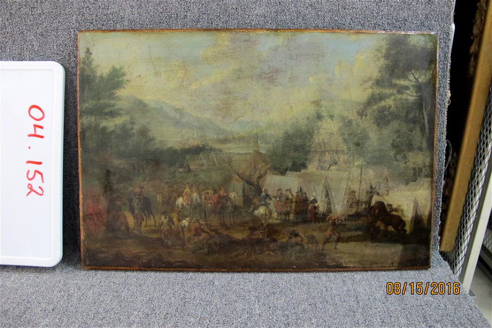 Philips Wouwerman - The Encampment - 04.152 - Rhode Island School of Design Museum