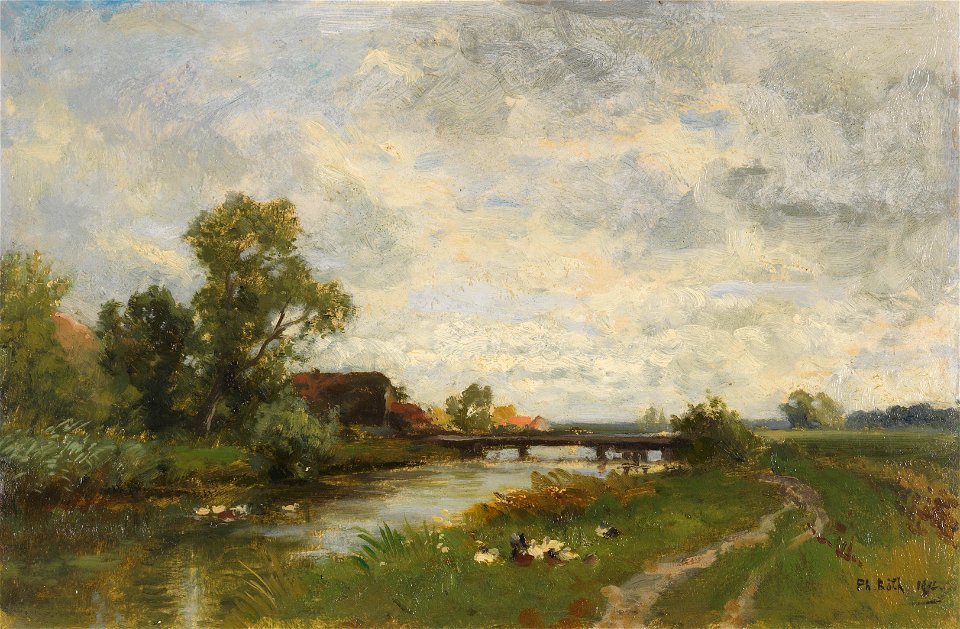 Philipp Röth An der Amper c1910